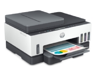 HP Smart Tank 7305 All-in-One, Farbe, Drucker für Home und Home Office, Drucken, Scannen, Kopieren, ADF, Wireless, Automatische Dokumentenzuführung (35 Blatt)  Scannen an PDF  Beidseitiger Druck, Thermal Inkjet, Farbdruck, 4800 x 1200 DPI, A4, Direktdruck, Grau von HP