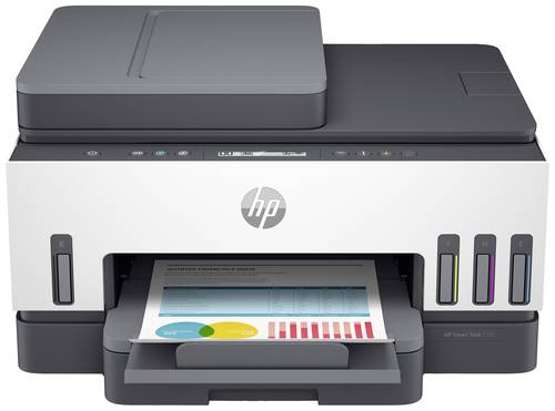HP Smart Tank 7305 All-in-One Farb Tintenstrahl Multifunktionsdrucker A4 Drucker, Scanner, Kopierer von HP