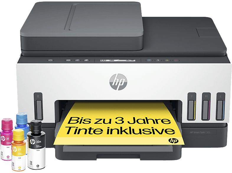 HP Smart Tank 7305 Tintentank Multifunktionsdrucker WLAN Netzwerkfähig von HP