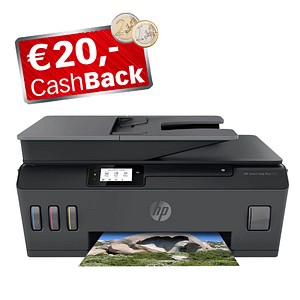 HP Smart Tank Plus 570 Wireless All-in-One 3 in 1 Tintenstrahl-Multifunktionsdrucker grau von HP