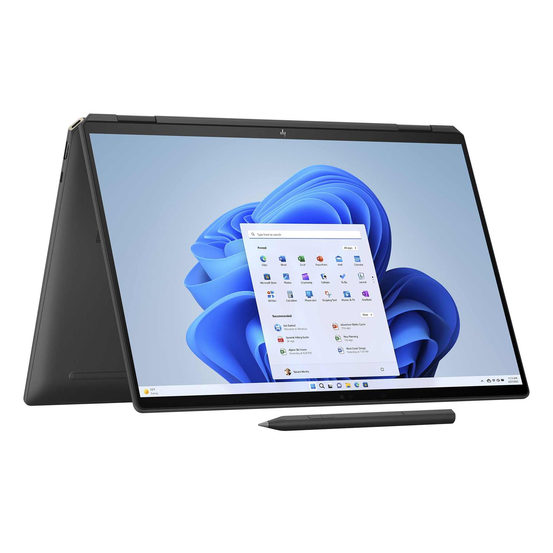 HP Spectre x360 16-aa0175ng inkl. Pen 16" 2.8k OLED Touch 120Hz, Intel Core Ultra 7-155H, 32GB RAM, 1TB SSD, Windows 11 von HP