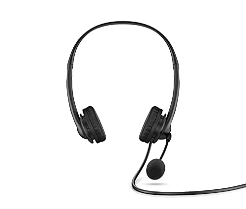 HP Stereo-Headset (3,5 mm) G2 | 1,8 m Kabellänge | 88 g | Schwarz von HP