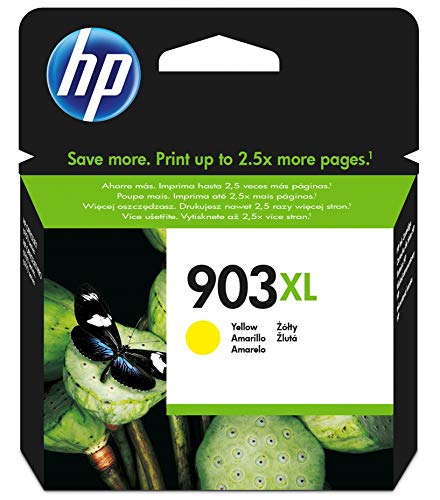 HP T6M11AE 903XL Gelb Original Druckerpatrone mit hoher Reichweite für HP Officejet 6950; HP Officejet Pro 6960, 6970 HP T6M11AE 903XL Gelb Original Druckerpatrone mit hoher Reichweite für HP Officejet 6950; HP Officejet Pro 6960, 6970 von HP