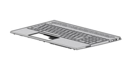 HP TOP Cover LMG WKB BL LMG Hung L49393-211, Housing Base +, L49393-211 von HP