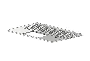 HP TOP Cover W KB NSV BL Hung, L96519-211 von HP