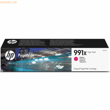 HP Tintendruckkopf HP 991X magenta von HP