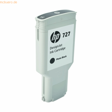 HP Tintenpatrone HP 727 Photo schwarz von HP