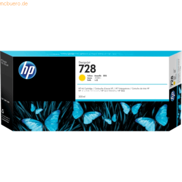 HP Tintenpatrone HP 728 gelb HP Tintenpatrone HP 728 gelb von HP