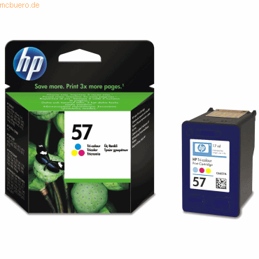 HP Tintenpatrone HP C6657 3-farbig von HP