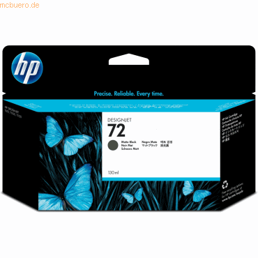 HP Tintenpatrone HP C9403A schwarz matt HP Tintenpatrone HP C9403A schwarz matt von HP