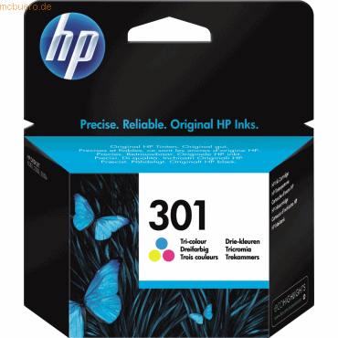 HP Tintenpatrone HP Nr. 301 CH562EE 3-farbig von HP