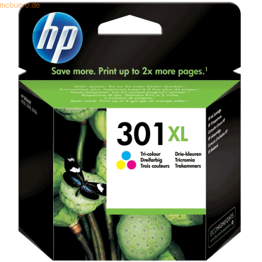 HP Tintenpatrone HP Nr. 301XL CH564EE dreifarbig HP Tintenpatrone HP Nr. 301XL CH564EE dreifarbig von HP