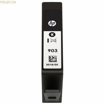 HP Tintenpatrone HP Nr. 903 T6L99AE schwarz HP Tintenpatrone HP Nr. 903 T6L99AE schwarz von HP