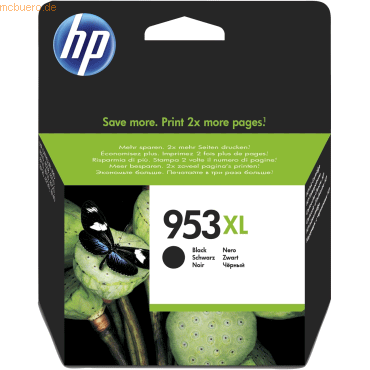HP Tintenpatrone Original HP 953XL schwarz HP Tintenpatrone Original HP 953XL schwarz von HP