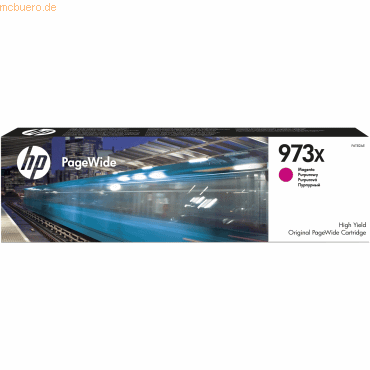 HP Tintenpatrone Original HP 973X PageWide magenta HP Tintenpatrone Original HP 973X PageWide magenta von HP