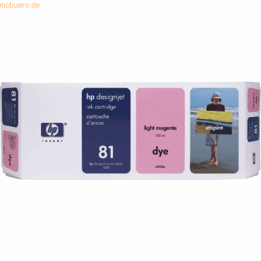 HP Tintenpatrone Original HP C4935A magenta hell von HP