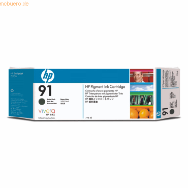 HP Tintenpatrone Original HP C9464A schwarz matt HP Tintenpatrone Original HP C9464A schwarz matt von HP