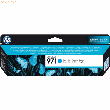 HP Tintenpatrone Original HP CN622AE cyan von HP