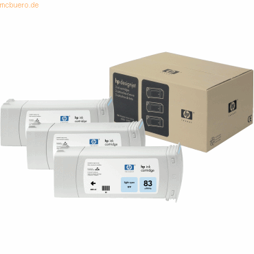 HP Tintenpatronen HP C5076A Multipack UV cyan hell von HP