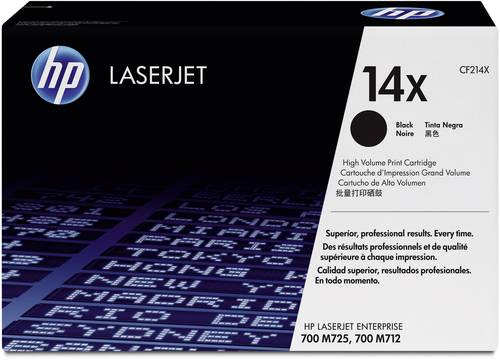 HP Toner 14X Original Schwarz 17500 Seiten CF214X von HP