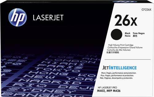 HP Toner 26X Original Schwarz 9000 Seiten CF226X von HP