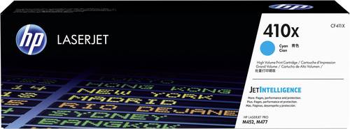 HP Toner 410X Original Cyan 5000 Seiten CF411X HP Toner 410X Original Cyan 5000 Seiten CF411X von HP