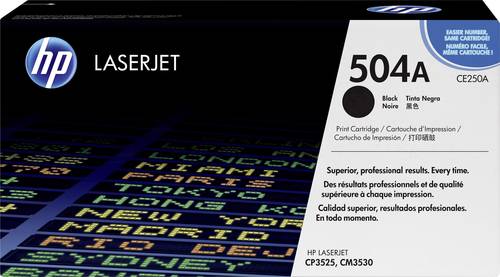 HP Toner 504A Original Schwarz 5000 Seiten CE250A HP Toner 504A Original Schwarz 5000 Seiten CE250A von HP