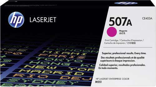 HP Toner 507A Original Magenta 6000 Seiten CE403A HP Toner 507A Original Magenta 6000 Seiten CE403A von HP