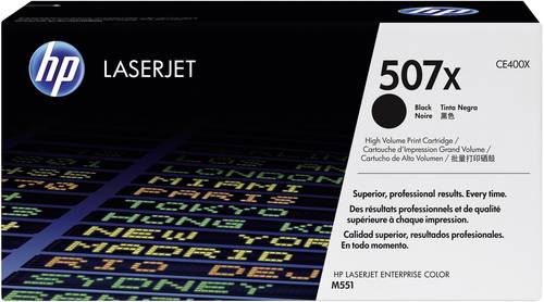 HP Toner 507X Original Schwarz 11000 Seiten CE400X HP Toner 507X Original Schwarz 11000 Seiten CE400X von HP