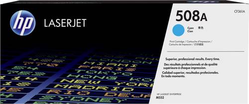 HP Toner 508A Original Cyan 5000 Seiten CF361A von HP