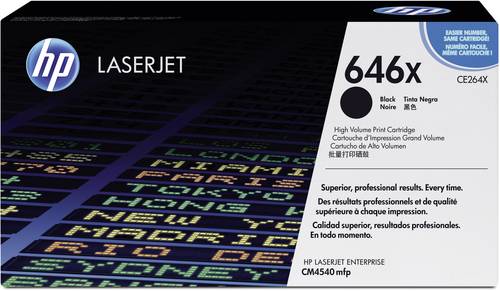 HP Toner 646X Original Schwarz 17000 Seiten CE264X HP Toner 646X Original Schwarz 17000 Seiten CE264X von HP