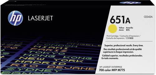 HP Toner 651A Original Gelb 16000 Seiten CE342A HP Toner 651A Original Gelb 16000 Seiten CE342A von HP