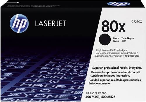 HP Toner 80X Original Schwarz 6900 Seiten CF280X von HP