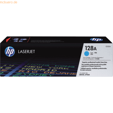 HP Toner HP 128A CE321A cyan von HP