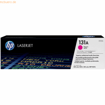 HP Toner HP 131A LaserJet CF213A magenta von HP