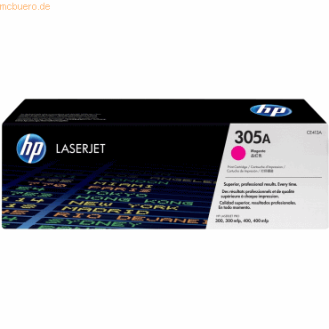 HP Toner HP 305A CE413A magenta von HP