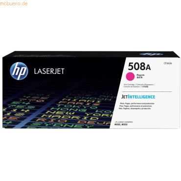 HP Toner HP 508A magenta von HP