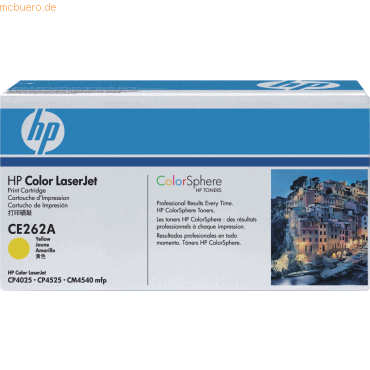 HP Toner HP 648A CE262A gelb von HP