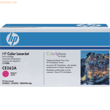 HP Toner HP 648A CE263A magenta von HP