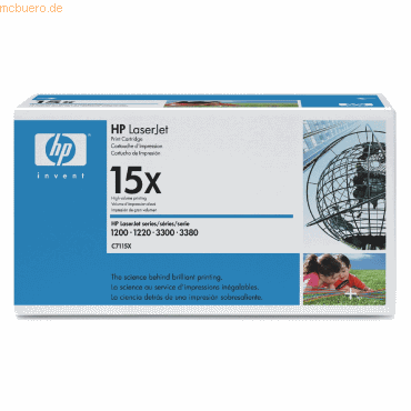 HP Toner HP C7115X schwarz von HP