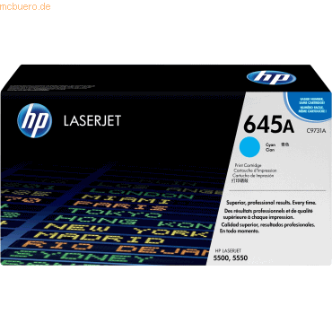 HP Toner HP C9731A cyan von HP