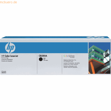 HP Toner HP CB380A schwarz von HP