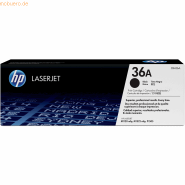 HP Toner HP CB436A schwarz von HP