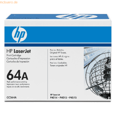 HP Toner HP CC364A schwarz von HP