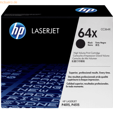 HP Toner HP CC364X schwarz HP Toner HP CC364X schwarz von HP