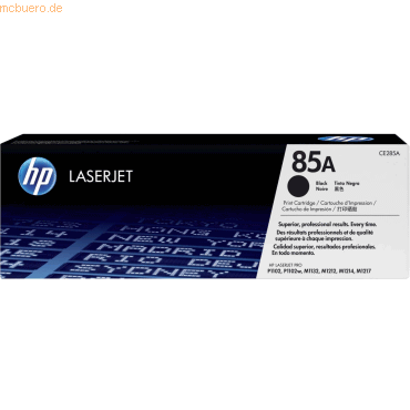 HP Toner HP CE285A schwarz HP Toner HP CE285A schwarz von HP