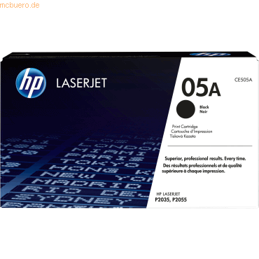 HP Toner HP CE505A schwarz von HP