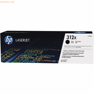 HP Toner HP CF380X schwarz HP Toner HP CF380X schwarz von HP