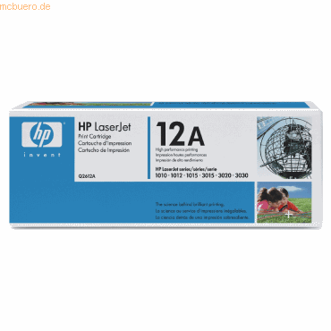 HP Toner HP Q2612A schwarz HP Toner HP Q2612A schwarz von HP