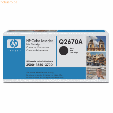 HP Toner HP Q2670A schwarz von HP